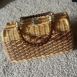 Vintage basket purse